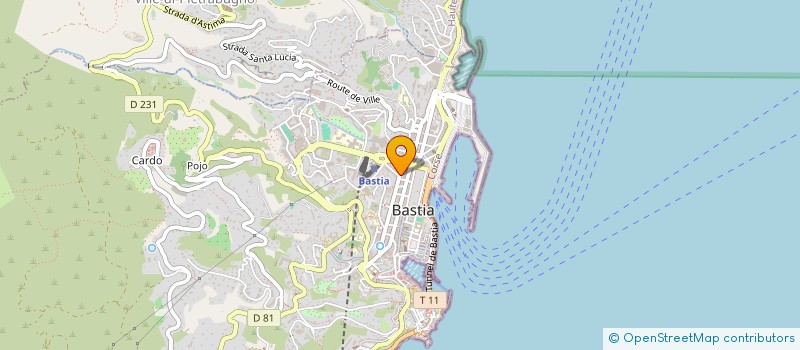 localisation de l'entreprise MONSIEUR JEAN-FRANCOIS CICCOLI à BASTIA