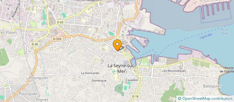 localisation de l'entreprise MONSIEUR JEAN FRANCOIS CLEMENT à LA SEYNE-SUR-MER