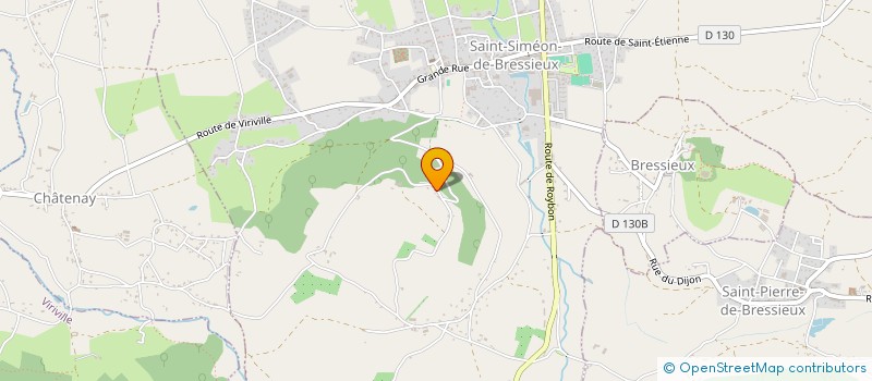localisation de l'entreprise MONSIEUR JEAN FRANCOIS COMBALOT à SAINT-SIMEON-DE-BRESSIEUX