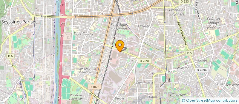 localisation de l'entreprise MONSIEUR JEAN-FRANCOIS CONSTANT  GRENOBLE