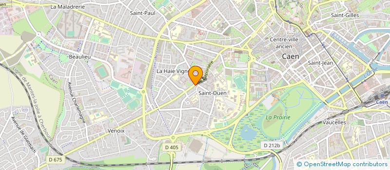 localisation de l'entreprise MONSIEUR JEAN-FRANCOIS CONTAMINE  BRETTEVILLE-SUR-ODON