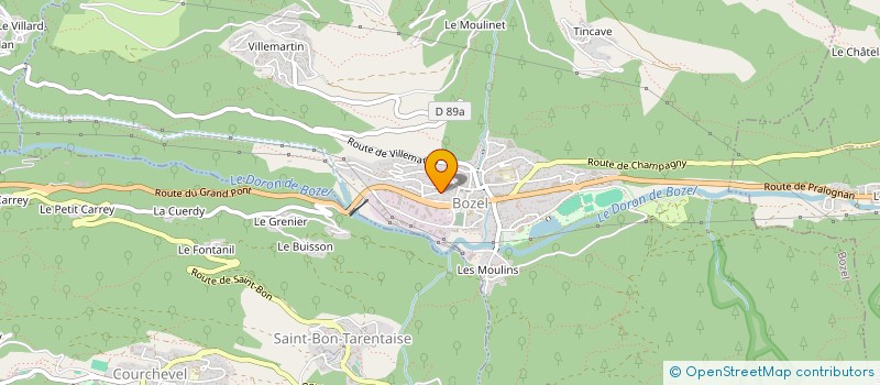 localisation de l'entreprise MONSIEUR JEAN-FRANCOIS COQUARD à BOZEL