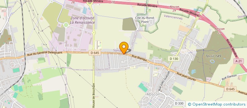 localisation de l'entreprise MONSIEUR JEAN-FRANCOIS COQUEREL  ABSCON