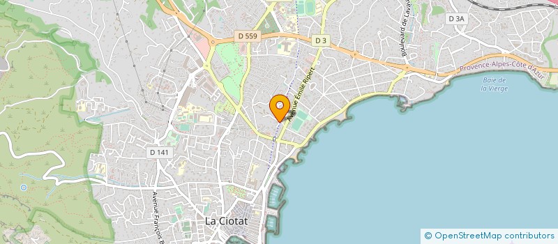 localisation de l'entreprise MONSIEUR JEAN-FRANCOIS CORDA à LA CIOTAT