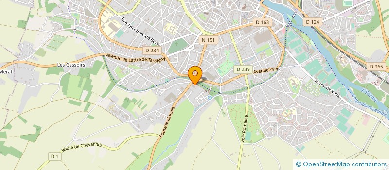 localisation de l'entreprise MONSIEUR JEAN-FRANCOIS CORREIA à AUXERRE