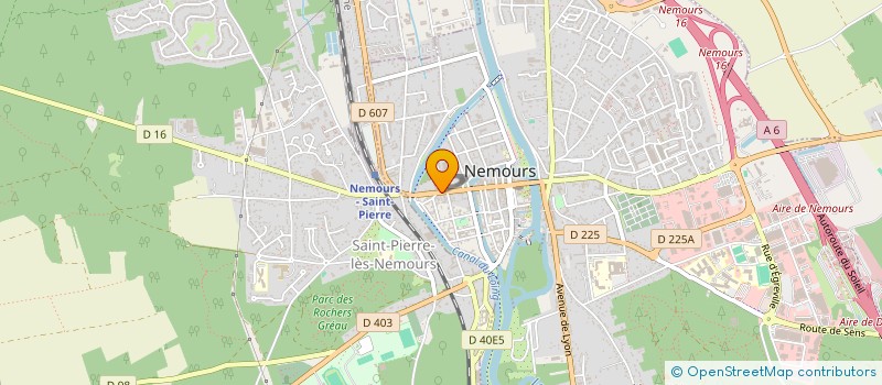 localisation de l'entreprise MONSIEUR JEAN-FRANCOIS CORSI  NEMOURS