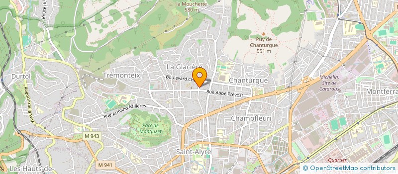 localisation de l'entreprise MONSIEUR JEAN FRANCOIS COUDYSER  CLERMONT-FERRAND