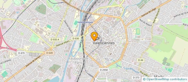 localisation de l'entreprise MONSIEUR JEAN-FRANCOIS COUROUBLE à VALENCIENNES