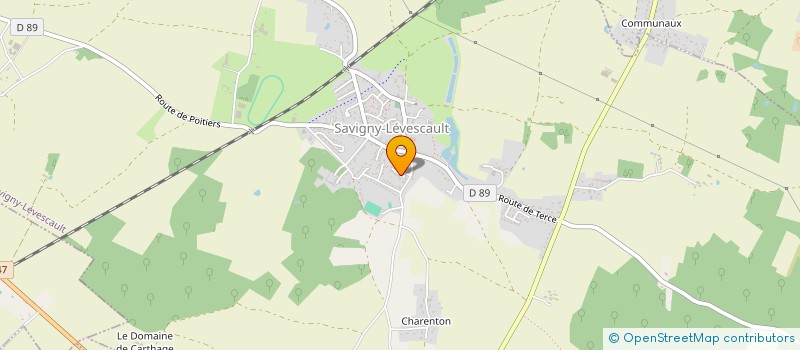 localisation de l'entreprise MONSIEUR JEAN FRANCOIS COURTOIS  SAVIGNY-LEVESCAULT