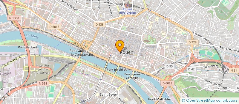 localisation de l'entreprise MONSIEUR JEAN-FRANCOIS COUSSE  ROUEN