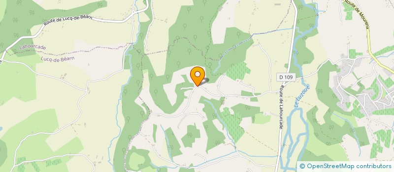 localisation de l'entreprise MONSIEUR JEAN-FRANCOIS COUSSIRAT-HOURTET  MONEIN