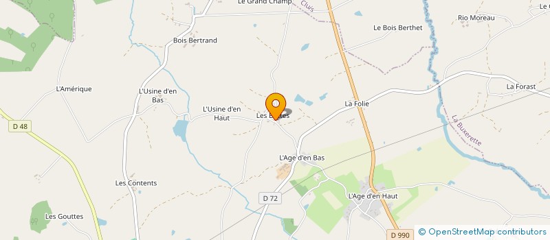 localisation de l'entreprise MONSIEUR JEAN-FRANCOIS COUTURAUD à MONTCHEVRIER