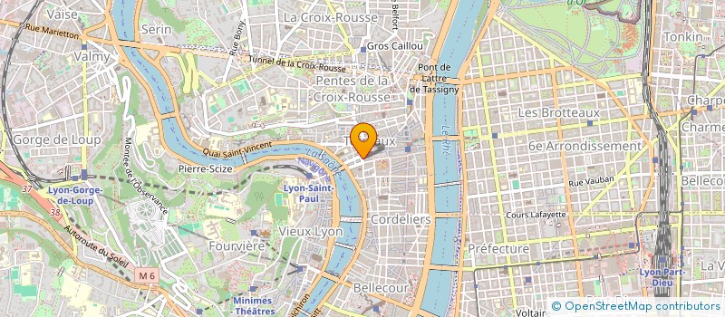 localisation de l'entreprise MONSIEUR JEAN FRANCOIS COUVE  LYON