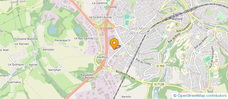 localisation de l'entreprise MONSIEUR JEAN FRANCOIS COZ  SAINT-MARTIN-DES-CHAMPS