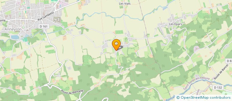 localisation de l'entreprise MONSIEUR JEAN-FRANCOIS DALICIEUX  ANNEYRON