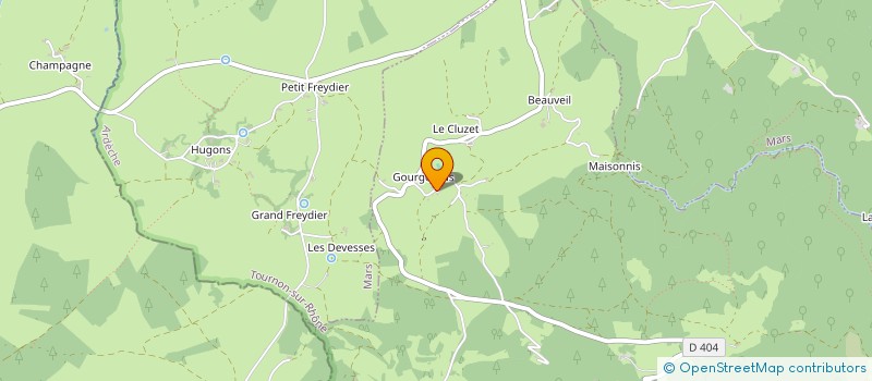 localisation de l'entreprise MONSIEUR JEAN-FRANCOIS DALIGAULT  SAINT-JULIEN-D'INTRES