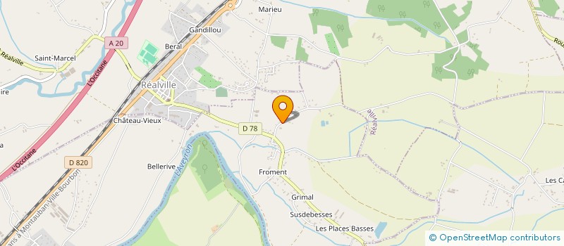 localisation de l'entreprise MONSIEUR JEAN-FRANCOIS DAMAGGIO à CAYRAC