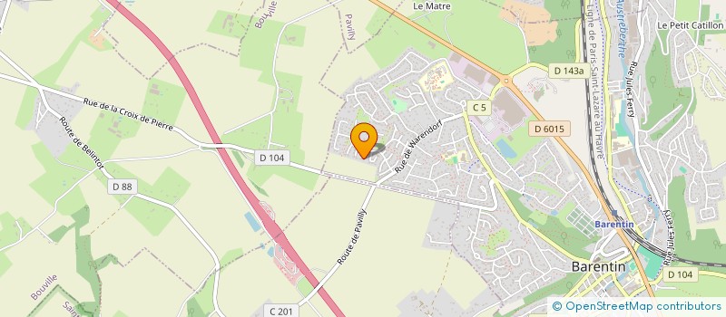 localisation de l'entreprise MONSIEUR JEAN-FRANCOIS DAMOIS à BARENTIN
