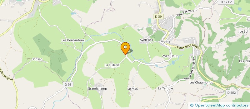 localisation de l'entreprise MONSIEUR JEAN-FRANCOIS DANEDE à AYEN