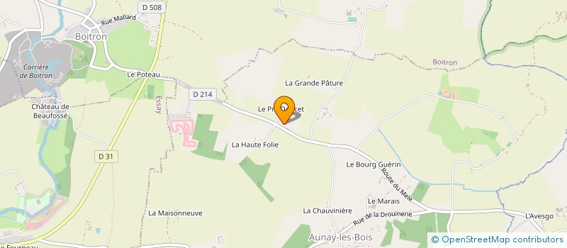 localisation de l'entreprise MONSIEUR JEAN-FRANCOIS DANIAU à MORTREE