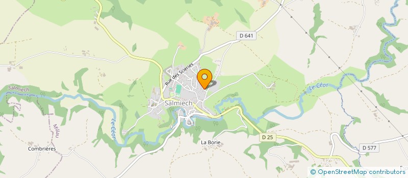 localisation de l'entreprise MONSIEUR JEAN-FRANCOIS DAURES  SALMIECH