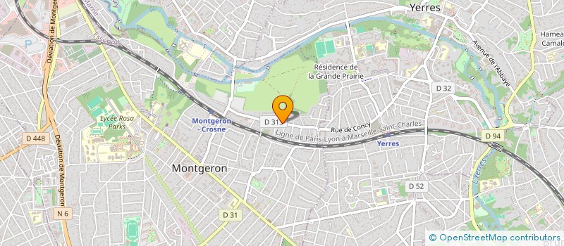 localisation de l'entreprise MONSIEUR JEAN-FRANCOIS DAVIERE à MONTGERON