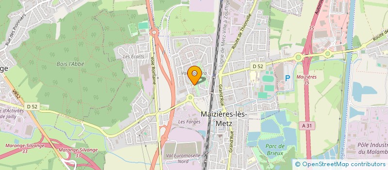 localisation de l'entreprise MONSIEUR JEAN-FRANCOIS DE BALBINE  MAIZIERES-LES-METZ