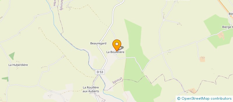 localisation de l'entreprise MONSIEUR JEAN FRANCOIS DE BOVEE  EPUISAY