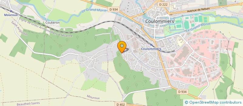 localisation de l'entreprise MONSIEUR JEAN-FRANCOIS DE JUNNEMANN à COULOMMIERS