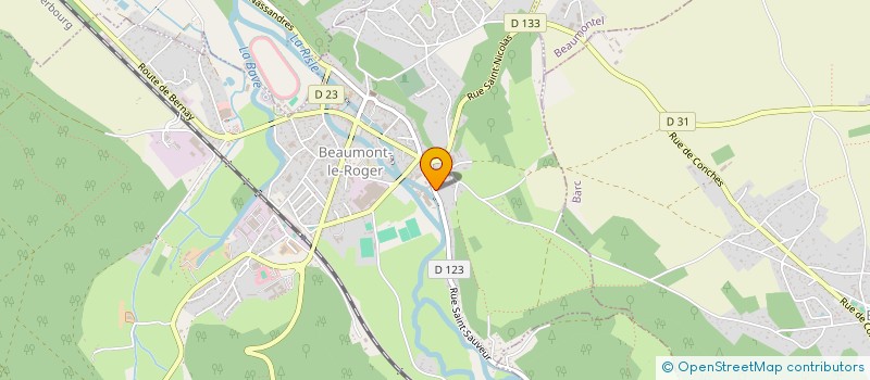localisation de l'entreprise MONSIEUR JEAN-FRANCOIS DEBONNAIRE  BEAUMONT-LE-ROGER