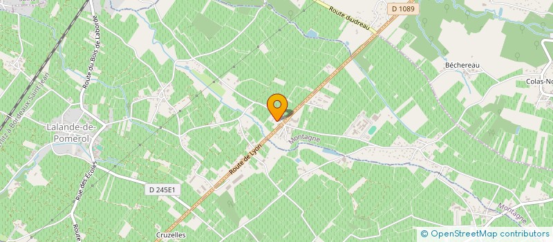 localisation de l'entreprise MONSIEUR JEAN-FRANCOIS DEHAUT  LALANDE-DE-POMEROL