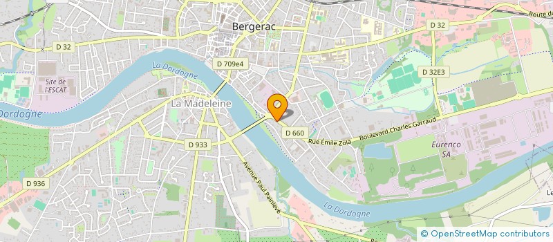 localisation de l'entreprise MONSIEUR JEAN-FRANCOIS DELAGE à BERGERAC