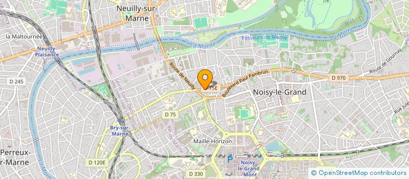 localisation de l'entreprise MONSIEUR JEAN-FRANCOIS DELANNOY à NOISY-LE-GRAND