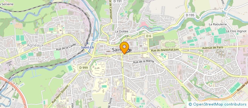 localisation de l'entreprise MONSIEUR JEAN-FRANCOIS DELAVAL  SAINT-LO