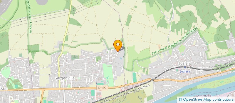 localisation de l'entreprise MONSIEUR JEAN FRANCOIS DELMAS  GARGENVILLE