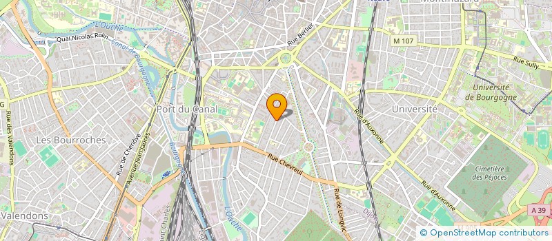 localisation de l'entreprise MONSIEUR JEAN-FRANCOIS DELORME  DIJON