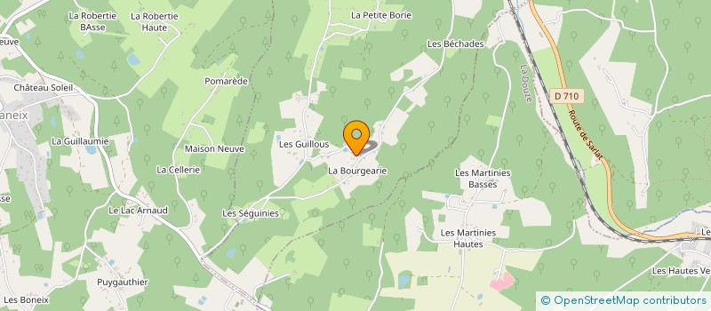 localisation de l'entreprise MONSIEUR JEAN-FRANCOIS DELSALLE à LA DOUZE
