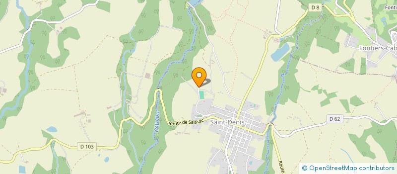 localisation de l'entreprise MONSIEUR JEAN-FRANCOIS DELSUC  SAINT-DENIS