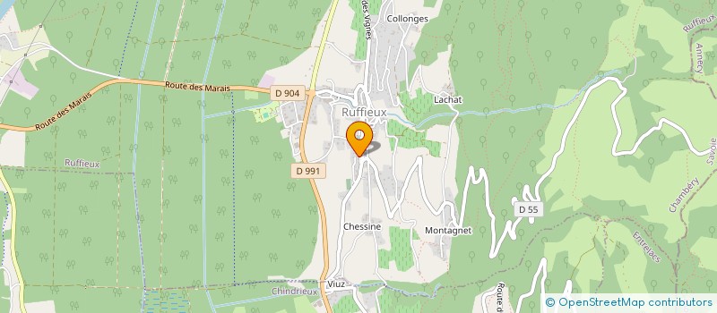 localisation de l'entreprise MONSIEUR JEAN FRANCOIS DEMOISSON à RUFFIEUX