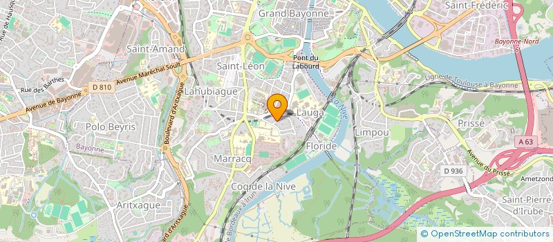 localisation de l'entreprise MONSIEUR JEAN-FRANCOIS DESCAT  BAYONNE