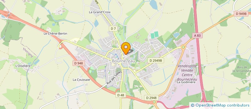 localisation de l'entreprise MONSIEUR JEAN-FRANCOIS DESCLOS  BOURNEZEAU