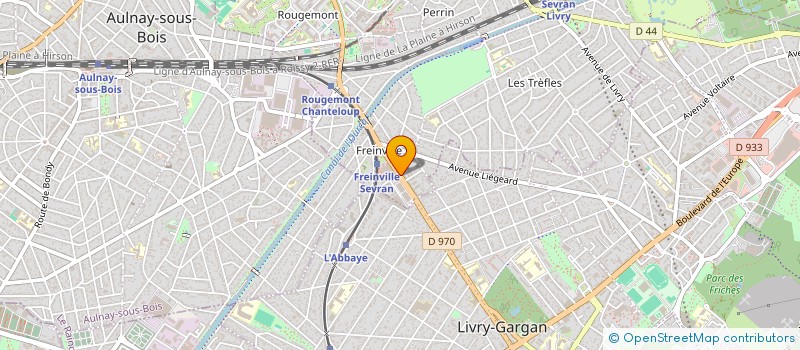 localisation de l'entreprise MONSIEUR JEAN-FRANCOIS DESPLANCHES à SEVRAN