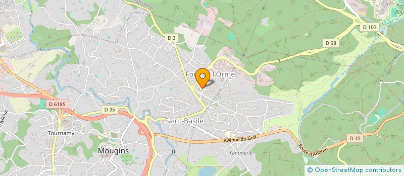 localisation de l'entreprise MONSIEUR JEAN-FRANCOIS DESSYN  MOUGINS