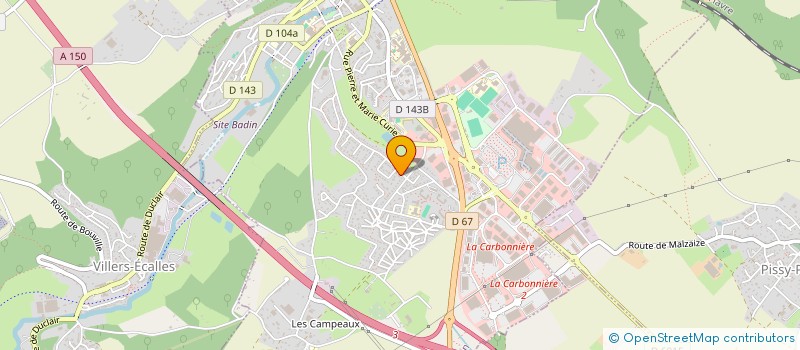 localisation de l'entreprise MONSIEUR JEAN FRANCOIS DHELLIN  BARENTIN