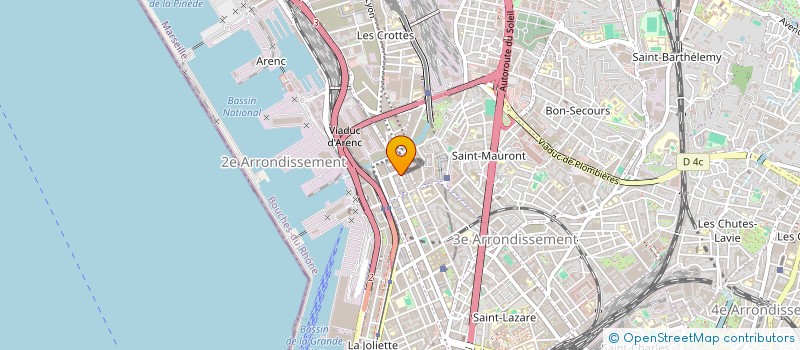 localisation de l'entreprise MONSIEUR JEAN-FRANCOIS DILASSEUR à MARSEILLE