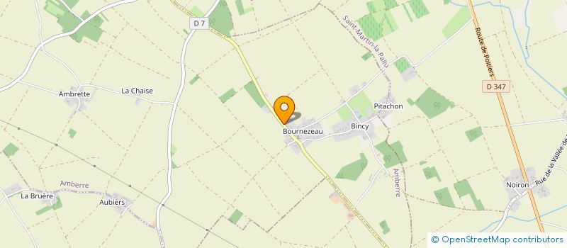 localisation de l'entreprise MONSIEUR JEAN FRANCOIS DINAIS  SAINT-MARTIN-LA-PALLU