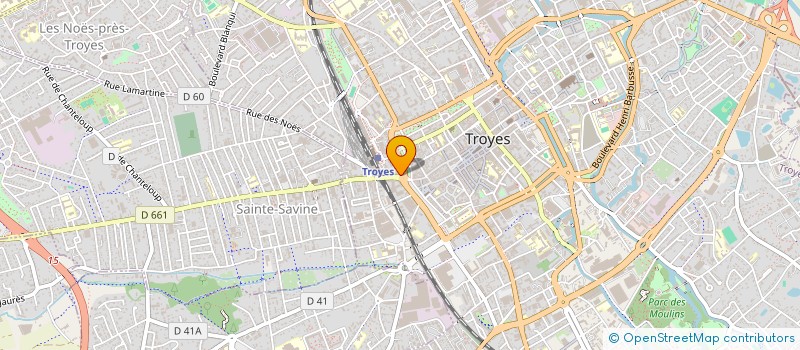 localisation de l'entreprise MONSIEUR JEAN-FRANCOIS DISCH  TROYES