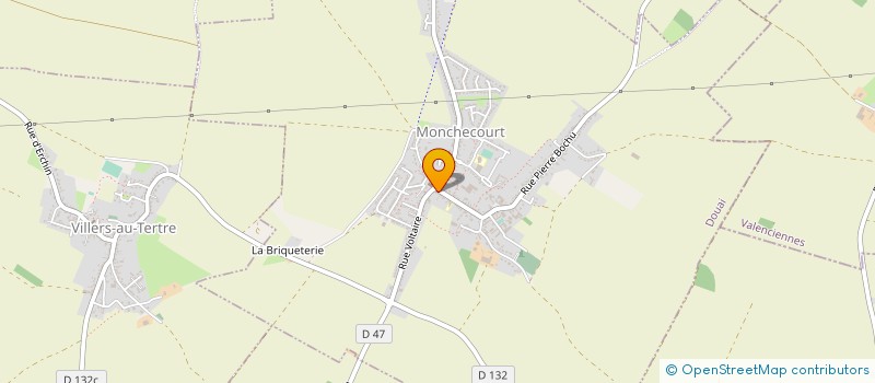 localisation de l'entreprise MONSIEUR JEAN-FRANCOIS DOLLE à MONCHECOURT