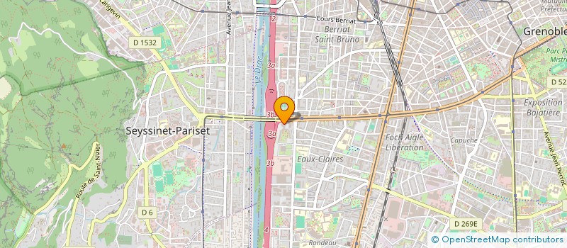 localisation de l'entreprise MONSIEUR JEAN FRANCOIS DOS REIS  GRENOBLE