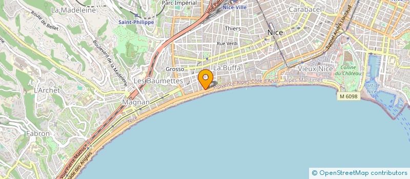 localisation de l'entreprise MONSIEUR JEAN-FRANCOIS DOUCEDE à NICE